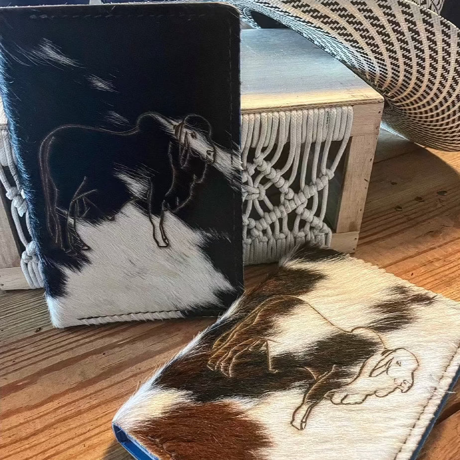 Kids Brahma Etched Cowhide Bible